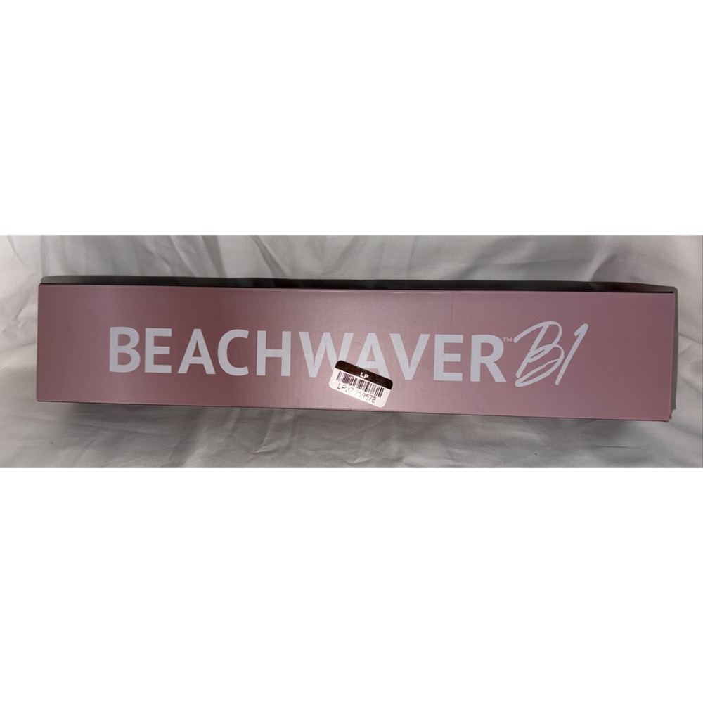 BEACHWAVER Co. B1 Rotating Curling Iron Midnight Rose Even Heat Distribution 1"